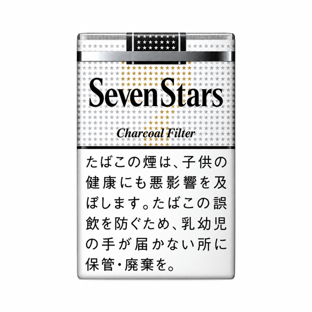 Seven Stars Charcoal Filter 14mg Soft Pack (1 Carton)