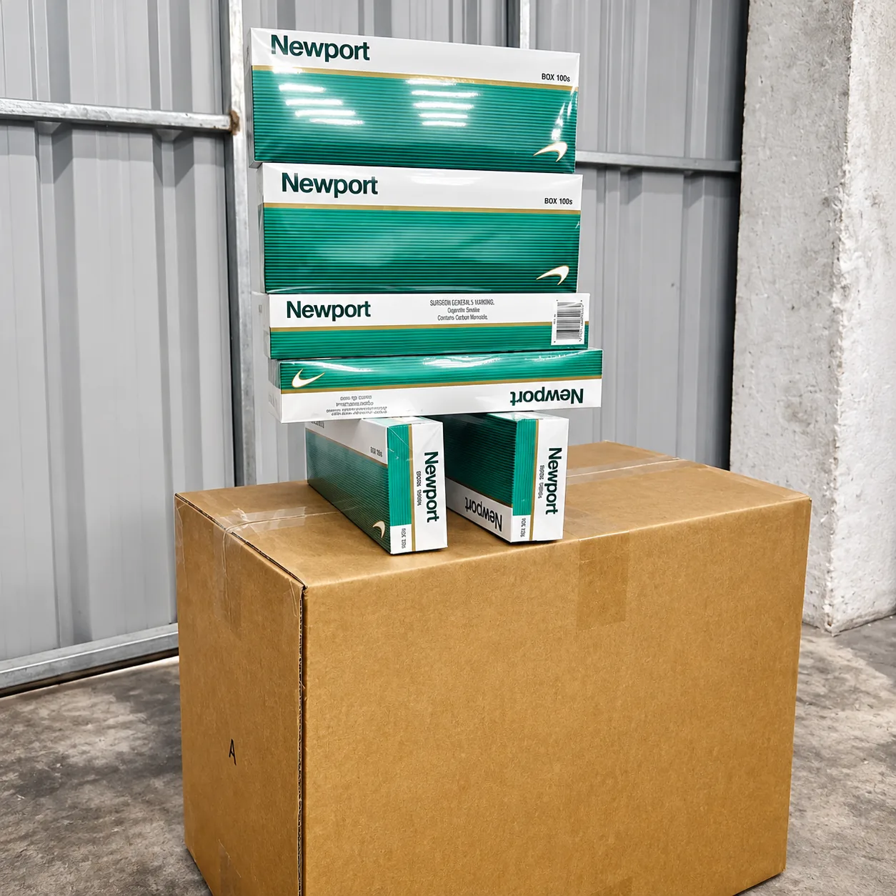 Newport Menthol carton of 10 packs